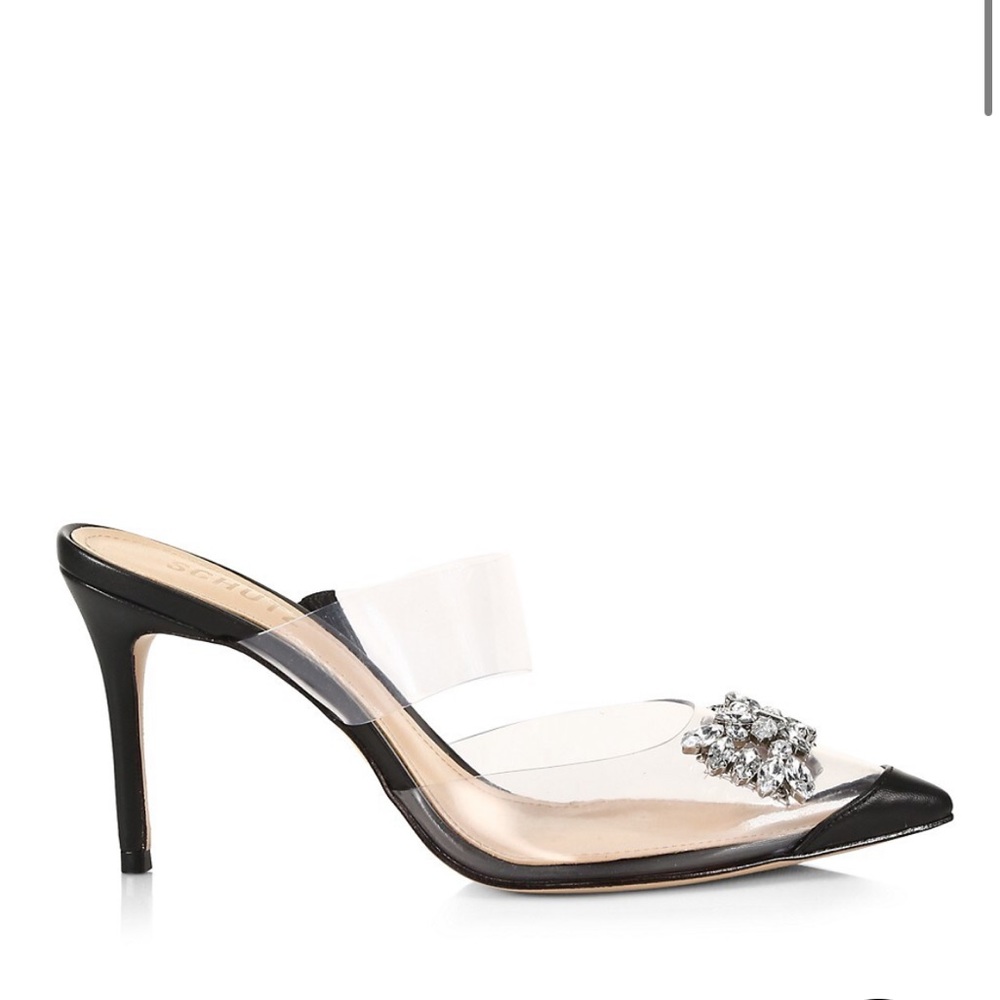Schutz Shary Crystal Vinyl Pumps